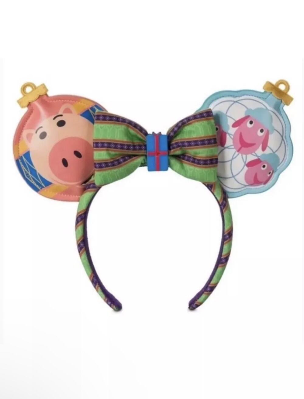 CHRISTMAS Disney Park EXCLUSIVE Toy Story Land Merry Pixar Leather Minnie Ears